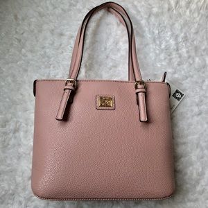 NEW Anne Klein Blush Pink Perfect Tote Purse